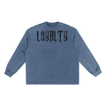 Snow Washed Frayed Edge T-Shirt